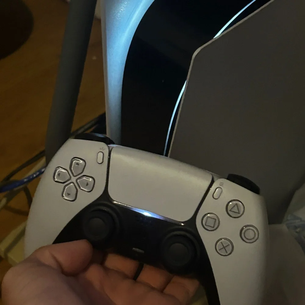 Sony DualSense Controller in White and Black